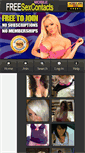 Mobile Screenshot of freesexcontacts.com